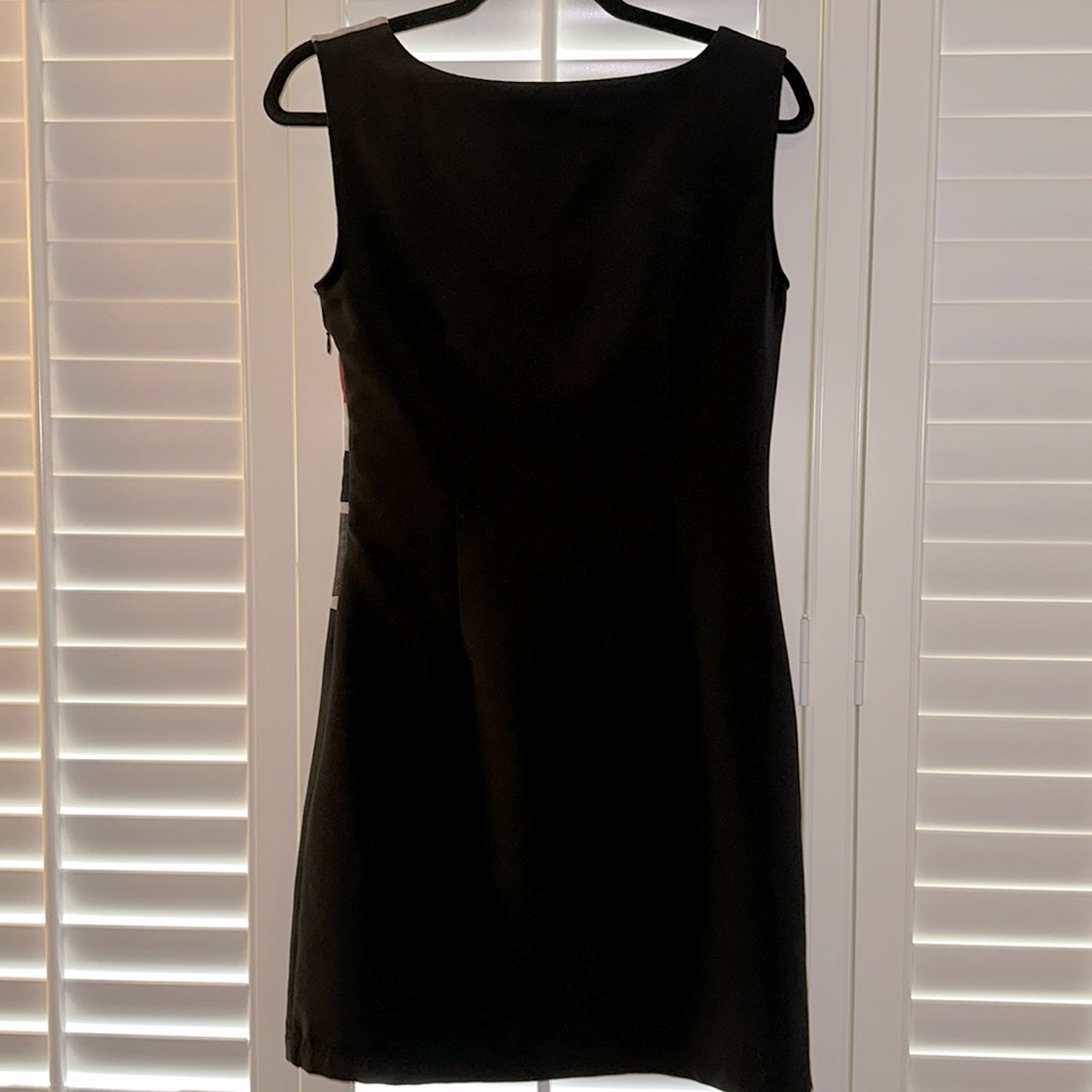 Desigual Designer I Feel Good Black, Red, White Patterned sheath Dress S - Picture 2 of 5